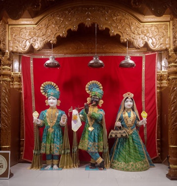Leicester Temple (ISSO) Murti Darshan