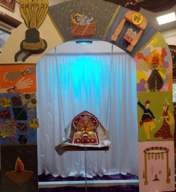 Leicester Temple (ISSO) Murti Darshan