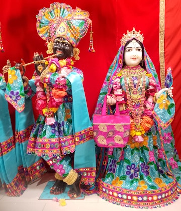 Leicester Temple (ISSO) Murti Darshan