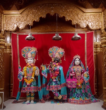 Leicester Temple (ISSO) Murti Darshan