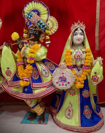 Leicester Temple (ISSO) Murti Darshan