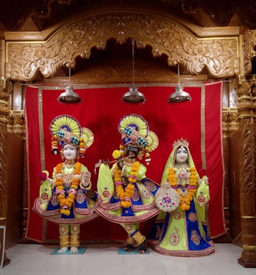 Leicester Temple (ISSO) Murti Darshan