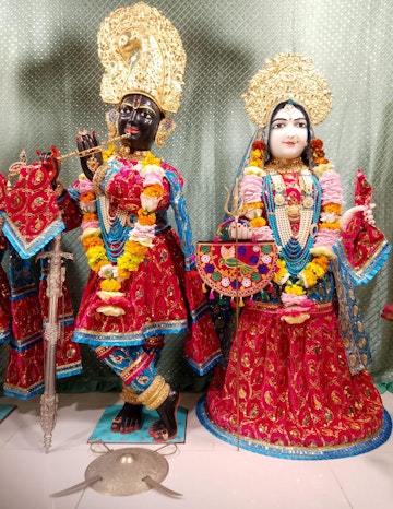Leicester Temple (ISSO) Murti Darshan