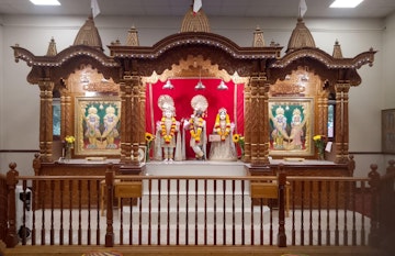 Leicester Temple (ISSO) Murti Darshan