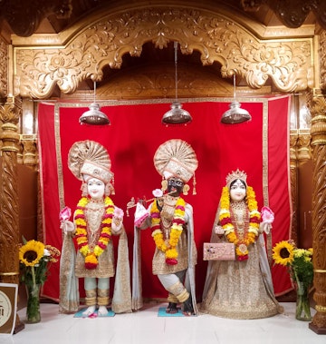 Leicester Temple (ISSO) Murti Darshan