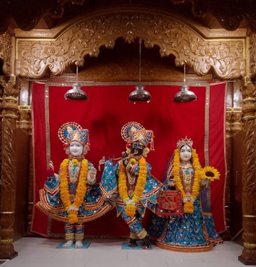Leicester Temple (ISSO) Murti Darshan