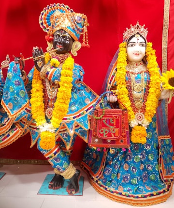 Leicester Temple (ISSO) Murti Darshan