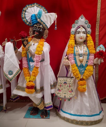 Leicester Temple (ISSO) Murti Darshan