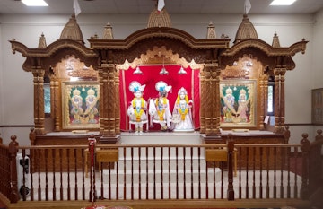 Leicester Temple (ISSO) Murti Darshan