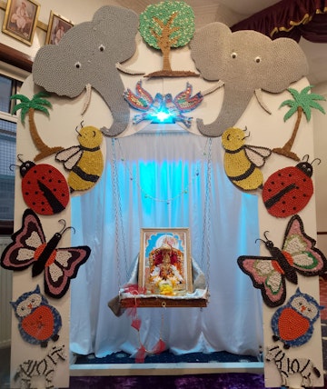 Leicester Temple (ISSO) Murti Darshan
