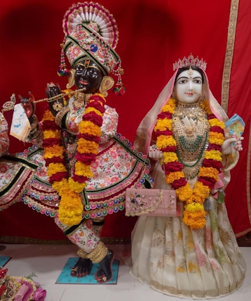 Leicester Temple (ISSO) Murti Darshan