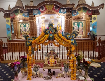 Leicester Temple (ISSO) Murti Darshan