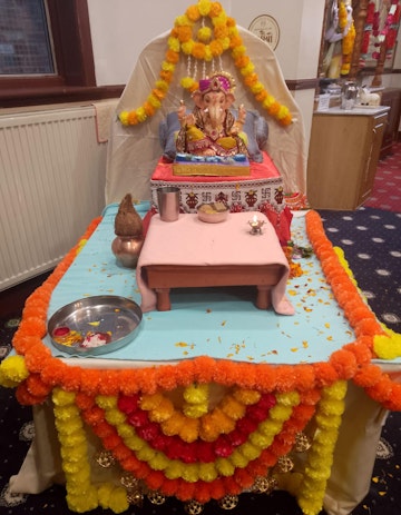 Leicester Temple (ISSO) Murti Darshan