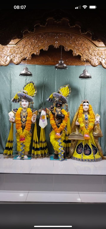 Leicester Temple (ISSO) Murti Darshan