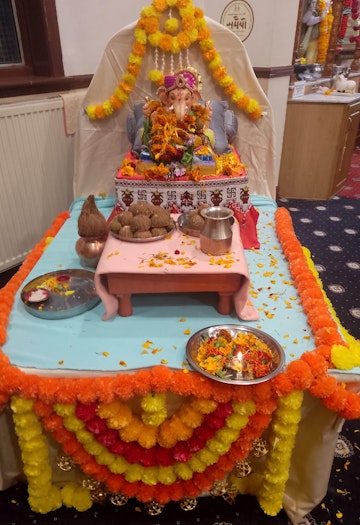 Leicester Temple (ISSO) Murti Darshan