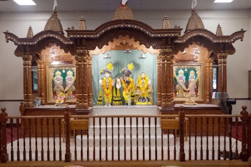 Leicester Temple (ISSO) Murti Darshan