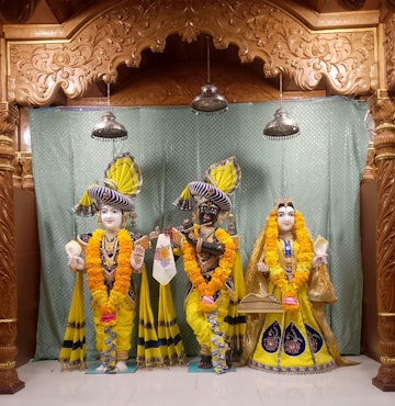 Leicester Temple (ISSO) Murti Darshan