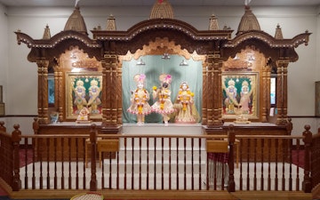 Leicester Temple (ISSO) Murti Darshan