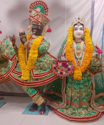Leicester Temple (ISSO) Murti Darshan