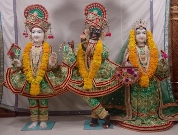 Leicester Temple (ISSO) Murti Darshan