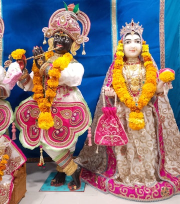Leicester Temple (ISSO) Murti Darshan