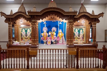 Leicester Temple (ISSO) Murti Darshan