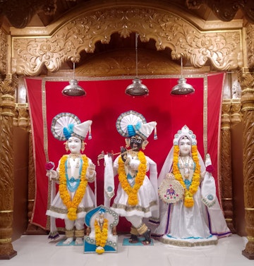 Leicester Temple (ISSO) Murti Darshan