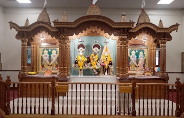 Leicester Temple (ISSO) Murti Darshan