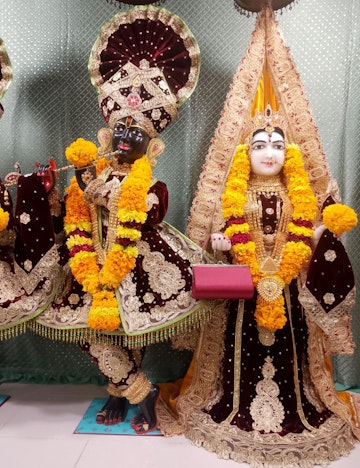 Leicester Temple (ISSO) Murti Darshan
