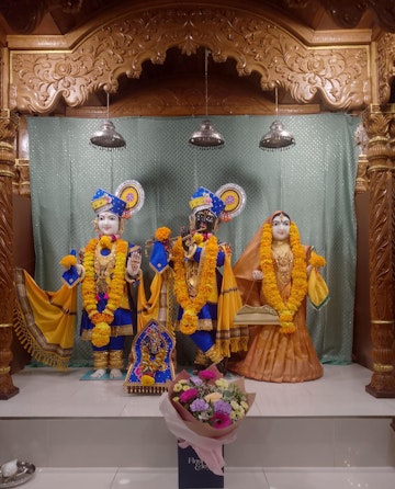 Leicester Temple (ISSO) Murti Darshan