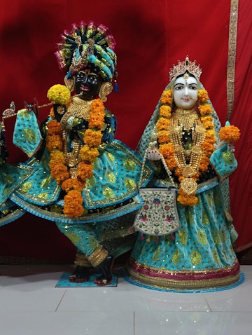 Leicester Temple (ISSO) Murti Darshan
