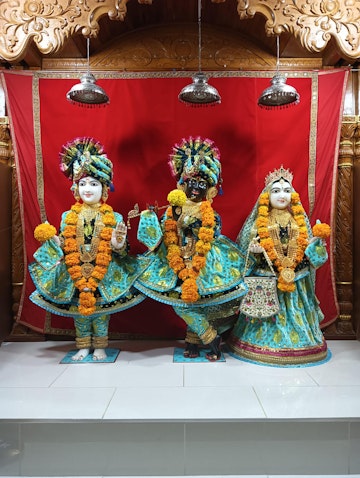 Leicester Temple (ISSO) Murti Darshan