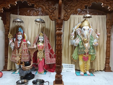 Leicester Temple (ISSO) Murti Darshan