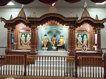 Leicester Temple (ISSO) Murti Darshan