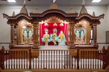 Leicester Temple (ISSO) Murti Darshan