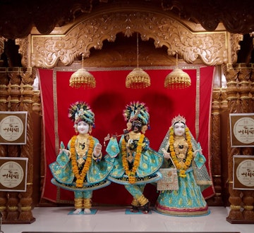 Leicester Temple (ISSO) Murti Darshan