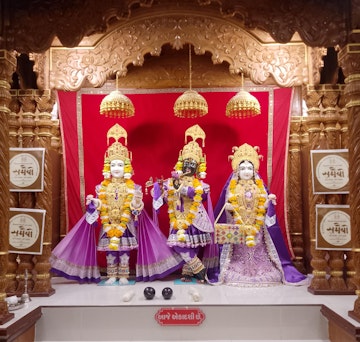 Leicester Temple (ISSO) Murti Darshan