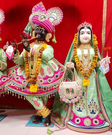 Leicester Temple (ISSO) Murti Darshan