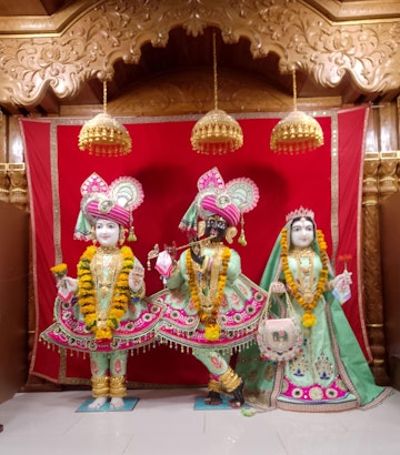 Leicester Temple (ISSO) Murti Darshan