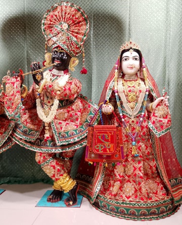 Leicester Temple (ISSO) Murti Darshan