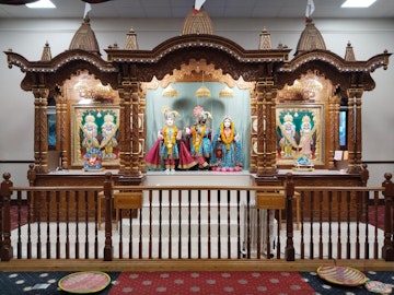 Leicester Temple (ISSO) Murti Darshan