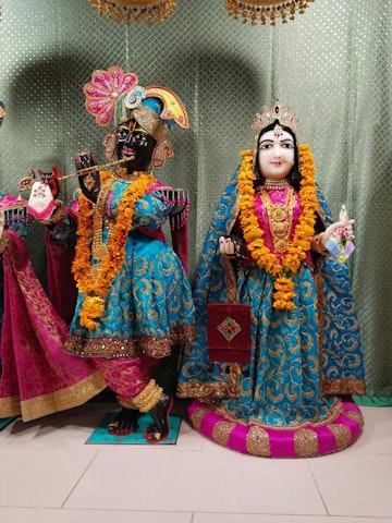 Leicester Temple (ISSO) Murti Darshan