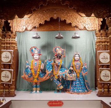 Leicester Temple (ISSO) Murti Darshan