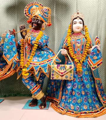 Leicester Temple (ISSO) Murti Darshan