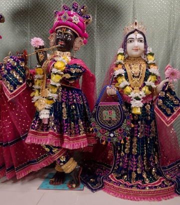 Leicester Temple (ISSO) Murti Darshan