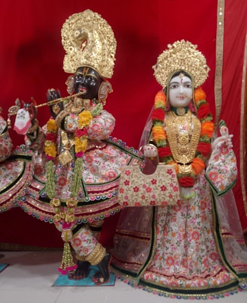 Leicester Temple (ISSO) Murti Darshan