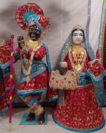 Leicester Temple (ISSO) Murti Darshan