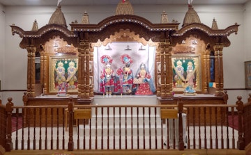 Leicester Temple (ISSO) Murti Darshan