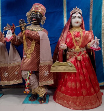 Leicester Temple (ISSO) Murti Darshan