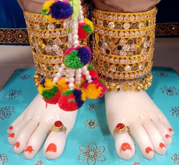 Leicester Temple (ISSO) Murti Darshan